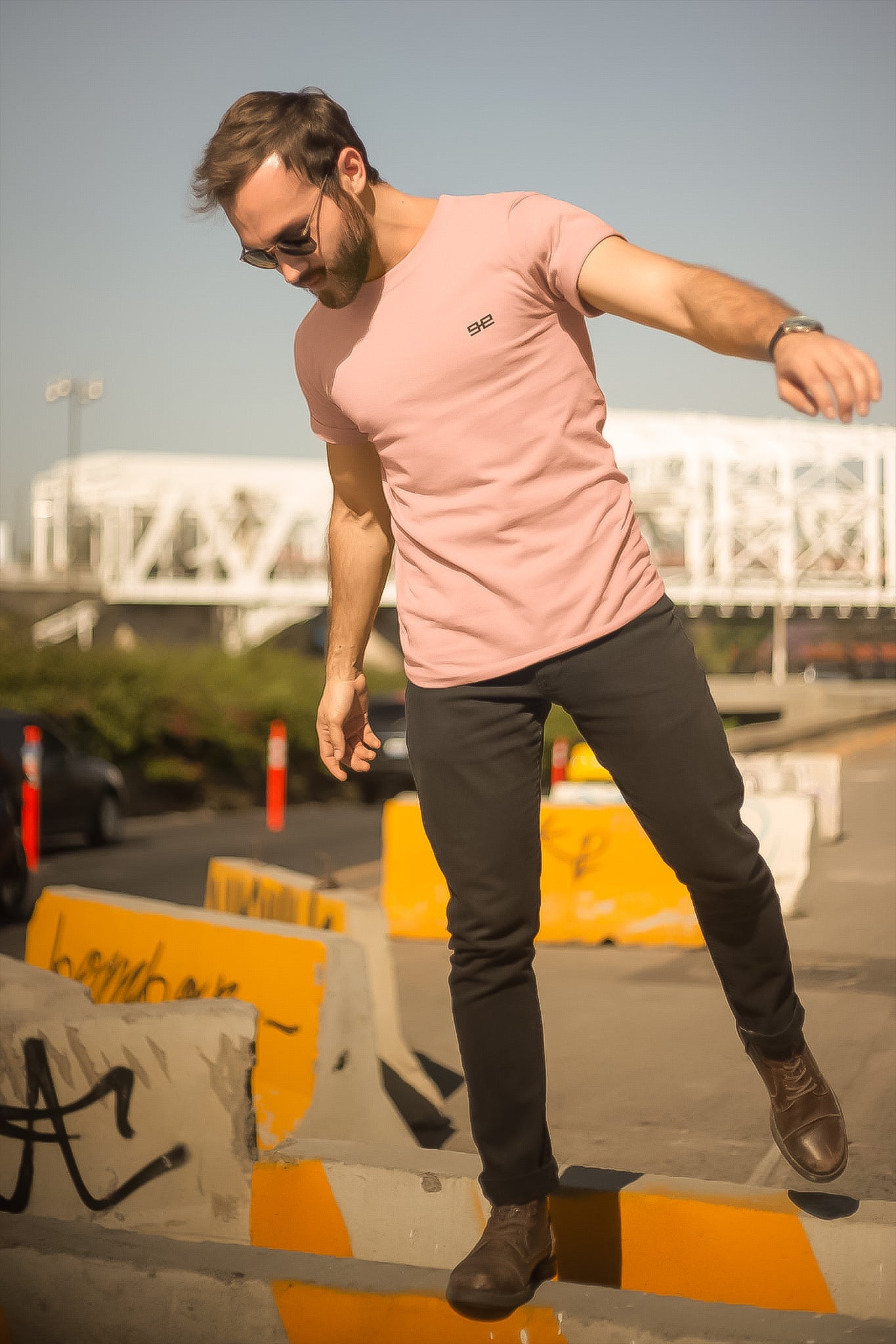 Evlo EE Logo Embroidered Tee