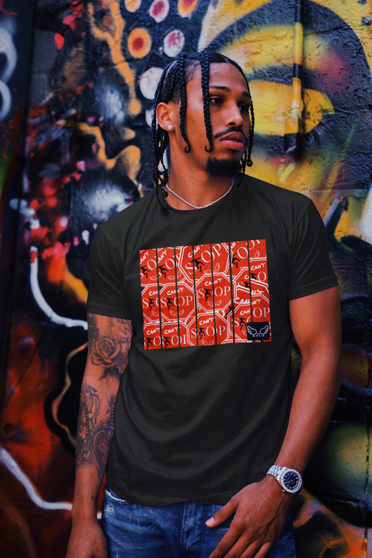 Can't Stop Short Sleeve Tee