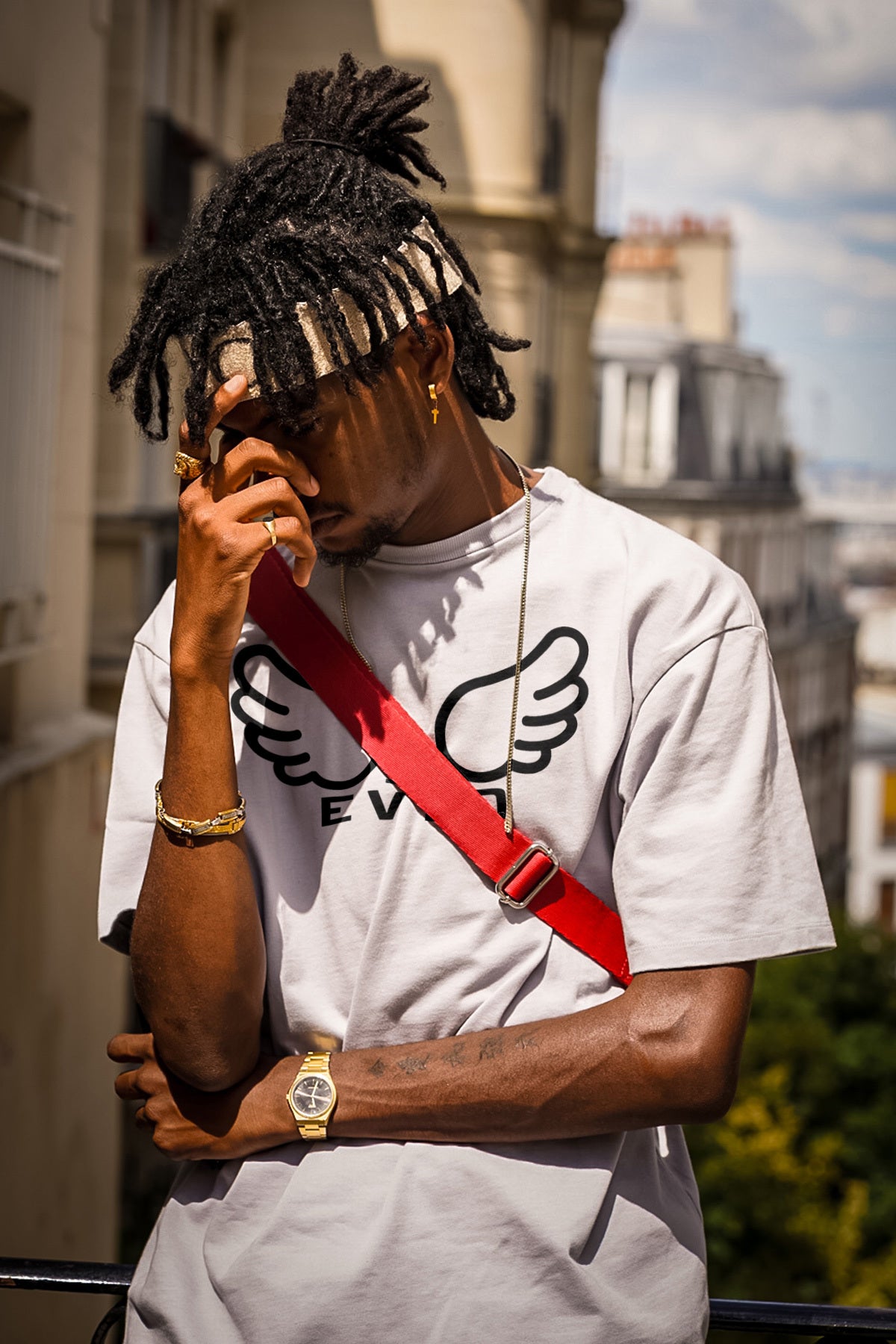 Evlo Wings of Faith Tee