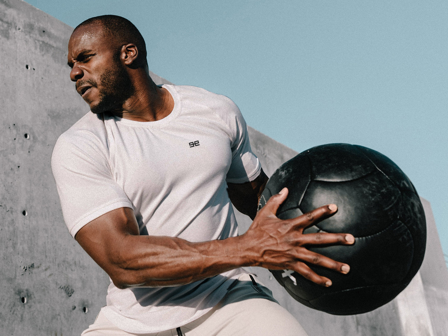 Evlo EE Logo Embroidered Tee