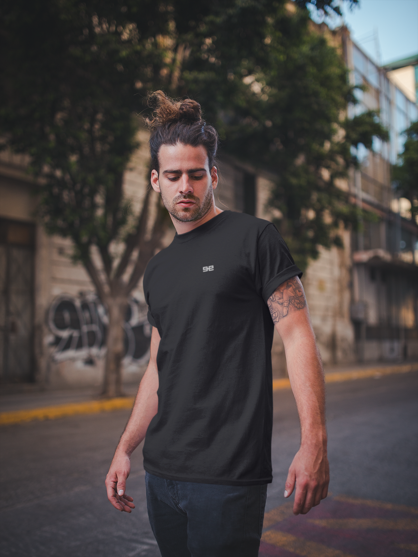 Evlo EE Logo Embroidered Tee